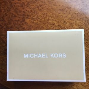 Michael Kors white leather purse